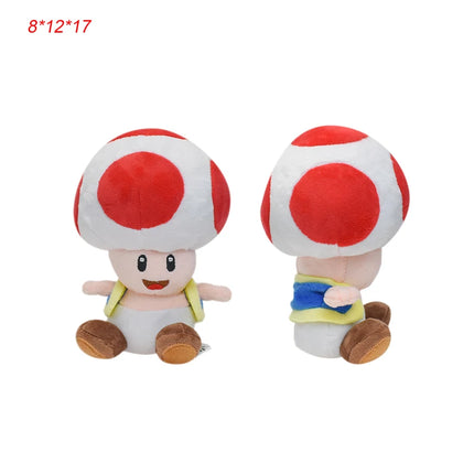 Anime Mario Yoshi Plush Toy Kawaii Princess Daisy Peach  Piranha Plant Mushroom Bowser Flower Boo Stuffed Peluche Dolls