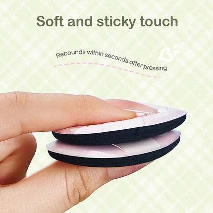 GECOMO 8 PCS Peach Powder puff Series Super Soft Wet And Dry Dual-use Skin-friendly Makeup Sponge