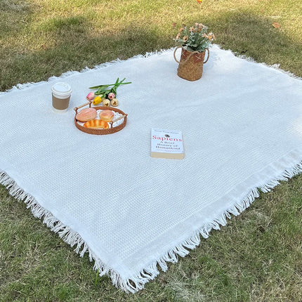 1PC Ins Style Soft Foldable Picnic Beach Blanket Outdoor Mat Essential for Spring Summer Camping Parties