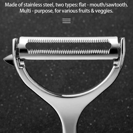 Stainless Steel Fruit Vegetable Tools Vegetable Peeler Potato Peeler Kitchen Accessories, Non-slip Handle SGGJ001