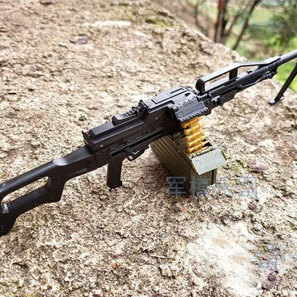 1/6 AK47 G36  TAVOR Assault Rifle Light Machine Gun PKP M240 RPK74 Plastic Assemble Model Kit Soldier Weapon Boy Toys