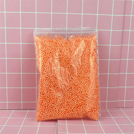 1pack Polystyrene Styrofoam Balls Bottle DIY Snow Mud Particles Accessories Slime Balls Small Tiny Foam Beads For Foam Filler