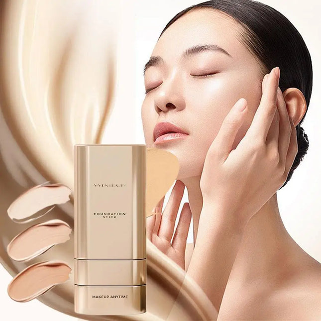 NEW Velvet Matte Foundation Stick Highly Malleable Concealer Contouring Lasting Waterproof Sweatproof High Coverage Foundation
