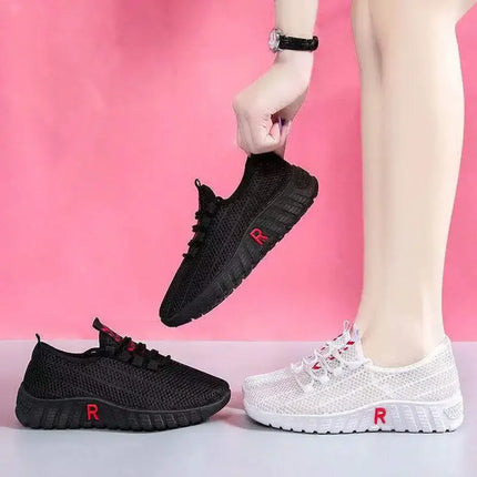 Basket Femme 2025 Women's Vulcanize Shoes for Outdoor Walking Shoes Breathable Cozy Women Zapatillas High Quality Sneakers