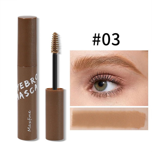 1PC Three-Color Eyebrow Dye: Quick-Drying, Film-Forming, Waterproof and Sweatproof, Long-Lasting Color, and Fade-Resistant