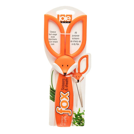 Joie Stainless steel Scissors Fox Scissors Anti Stick Scissors Stationery Office Student DIY Hand Craft School Tool Supplies