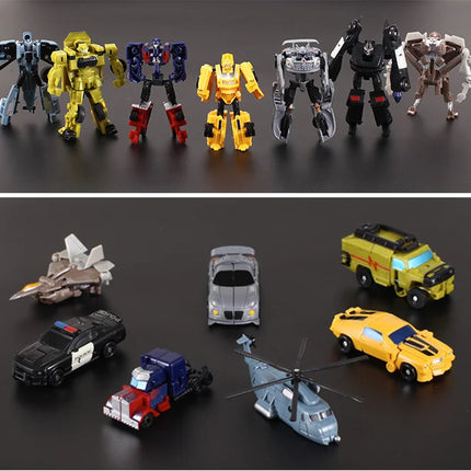 Children Toys Mini Transformation Robot Kit Toys Models 2 In 1 Deformed Car Toy Robots Toys for Kids Gift  Action Figure