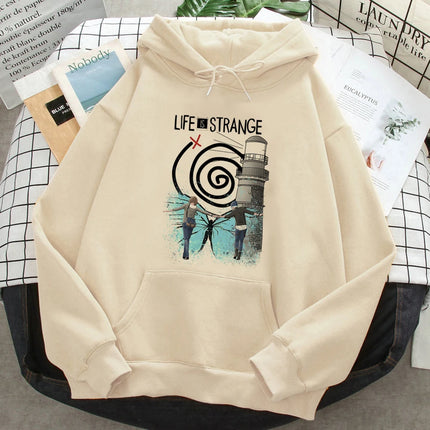 Life Is Strange hoodies women Kawaii japanese Fleece sweatshirts pulls female streetwear pulls