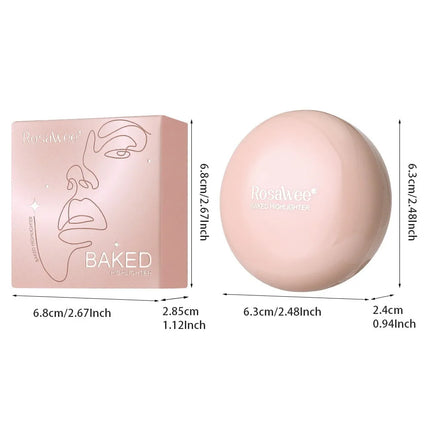 Highgloss Makeup Highlighter Smooth Mashed Potato Texture Highlight Pearlescent Contour Long-lasting Waterproof Body Highlight