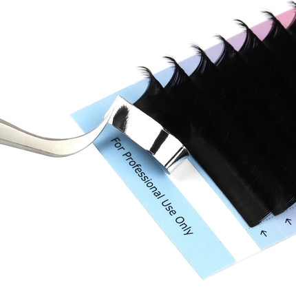 Lashrujade Matte Black Soft Mink Faux Individual Eyelashes Extension Russian Volume Lash Regular Classic Lashes Extension