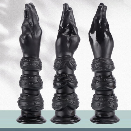 NEW Huge Butt Plug Simulation Hand Fist Dildo Anal Plug Female Male Gay Hand Touching G-spot Vaginal Anal Dilator Sucker Sex Toy