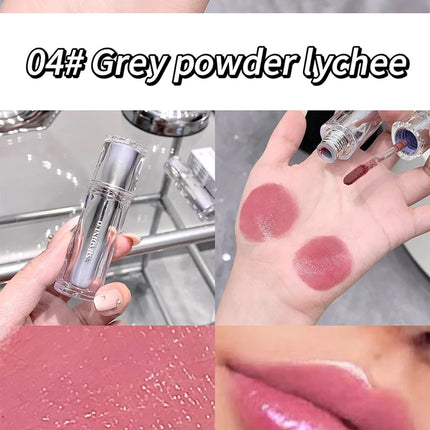 Mirror water gloss lip Dew low saturation glass lip toot lip glaze moisturizing moisturizing white mouth red