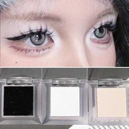 Black& White Nude Neutral Matte Eyeshadow Palette Single Vegan Eyeshadow UltraBlendable Pigmented Long Lasting Eye Shadow Makeup