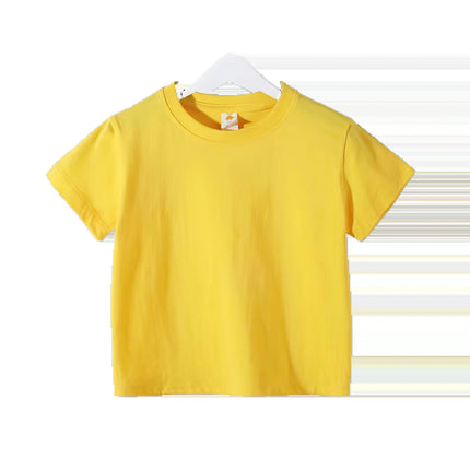 Kawaii Boys T-shirt Cartoon Lanky Box Cute Print Short Sleeve Girls Clothes Summer Casual Fashion Funny Cotton Children Tops Tee