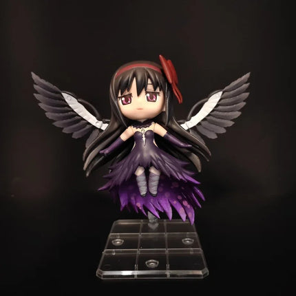 Chibi Puella Magi Madoka Magica Anime Figure Kaname Madoka Akemi Homura Pvc Model Collectible Desktop Decoration For Anime Fans