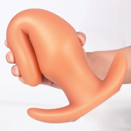 Wearable Anti Drop Soft Anal Plugs Liquid Silicone Huge Butt Plug Prostate Massage Anal Training Comfortable To Wear Butt Plug - DILDO