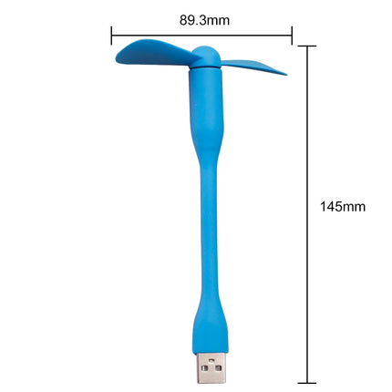 USB Small Fan Flexible Bendable Mini Fan For Power Bank Laptop PC Charger Portable Hand Cooling Fans For Computer Summer Gadgets