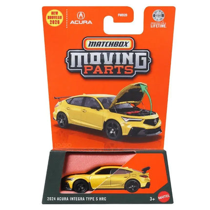 In Stock 2026 Matchbox FWD28 Mobile Door Opening Series ACURA INTEGRA TYPE S HRC 1977 PONTIAC FIREBIRD 1/64 Die-Cast Car Model