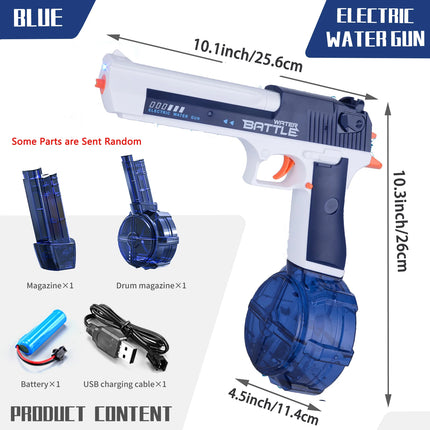 Electric Water Gun- High-Quality Rechargeable Toy With Large Water Capacity For Summer Games, Perfect Gift for Swimming Pool