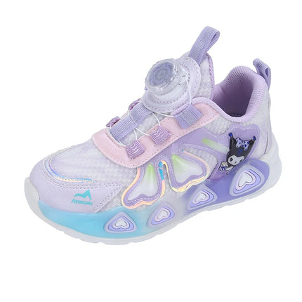 Childrens Sports Shoes Girls Cute Patterns Fashion Daily Casual Walking Shoes Lightweight Comfortable Soft Soled Jogging Shoes