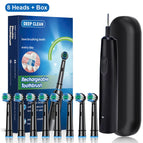 Black 8 Heads Box