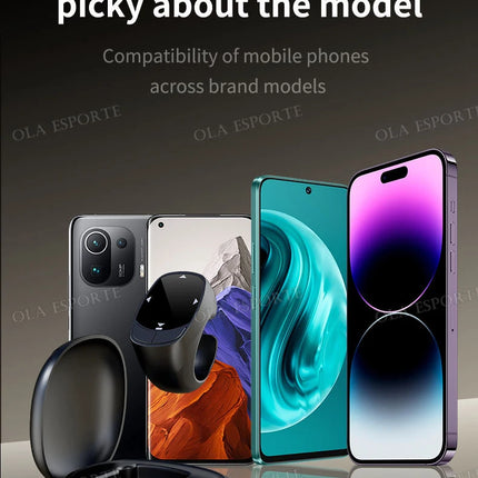 New Smart Ring Multi-Functional Rings Remote Control 5.3 BT Page Scrolling Video Flipping Auto-Like, Take Photos For Smartphones