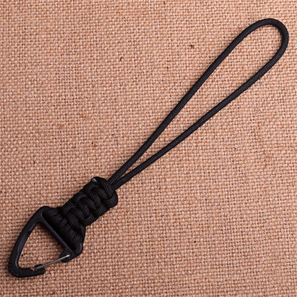 Triangular Buckle 7-Core Paracord Rope Keychain Handmade Survival Key Ring Men Women Outdoor Camping Car Hiking Backpack Gift