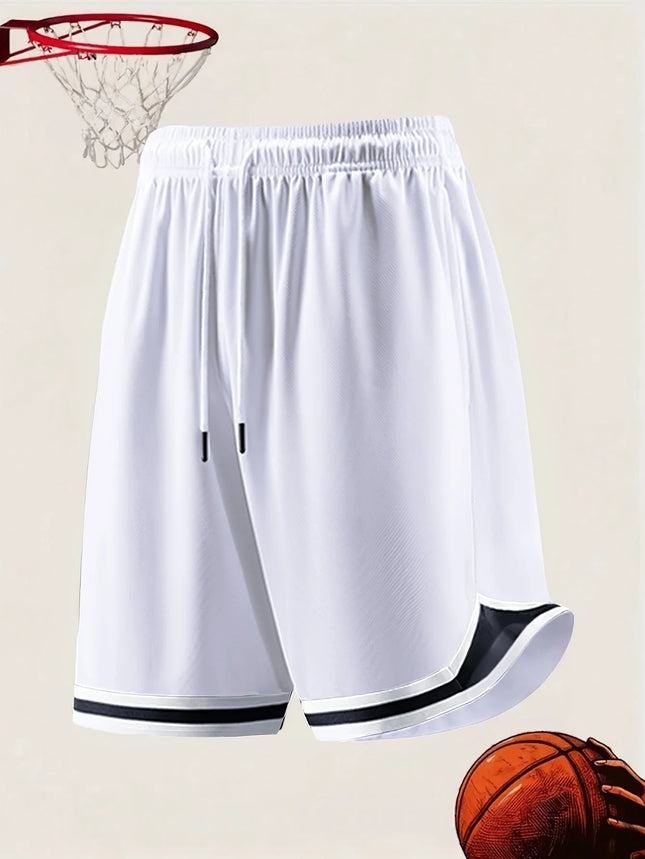2026 mens basketball pants athletic court shorts elastic Y2K oversized casual quick drying shorts Suitable for daily fitness
