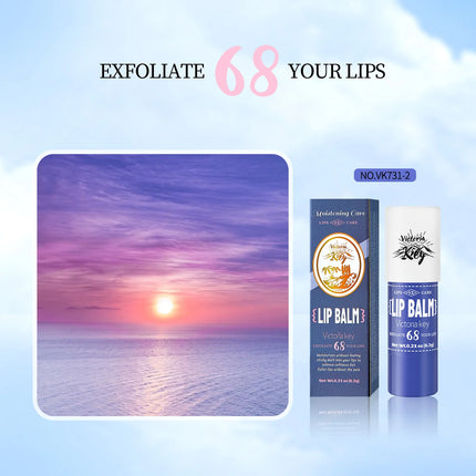 Moisturizing Lip Balm with Plant Extracts - Nourish & Exfoliate Lips Anytime, Anywhere