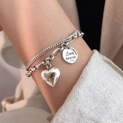 Silver Color Stainless Steel Colorfast Bracelets Skyful Star Bracelet Set for Women Fashion Light Luxury Jewelry Gifts Wholesale
