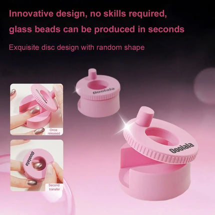 Rotating Cat Eye Nail Magnet Wide Light Glass Bead Effect Multifunctional Strong Automatic Nail Art Magnetic for Gel Nail Polish