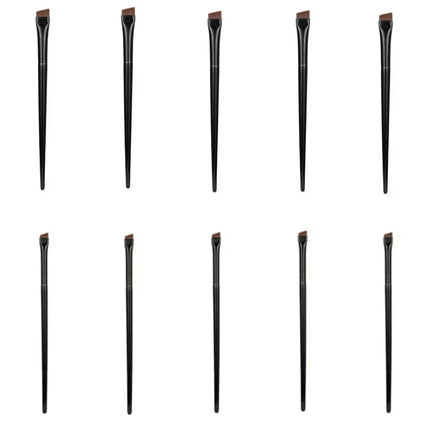 New 2 pieces/set eyebrow contour brush eyebrow eyeliner brush portable small angle eyebrow brush female makeup tool