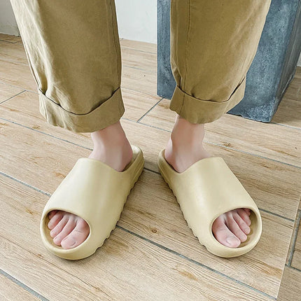 Hot sales Coconut Slippers Cloud Thick-soled Sandals Summer Fashion Soft Bottom Beach Men Slippers Women's Sandals EVA Slides