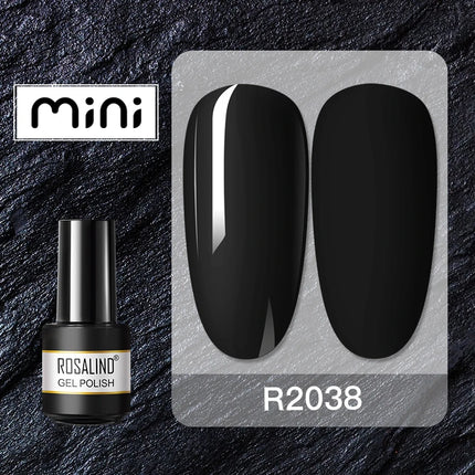 ROSALIND Temperature Changed Gel Nail Polish Soak Off Gel Varnishes Nail Art Semi Permanent Base Top Coat UV Nail Gel Polish