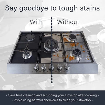 New Gas Stove Protectors Reusable Burner Covers Kitchen Gas Stove Mats Stovetop Cleaning Pad Liner Covers Kitchen Accessories