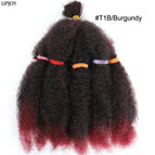 T1B/Burgundy / 12inch (30.48cm) / 1 Pack(10 Strands)