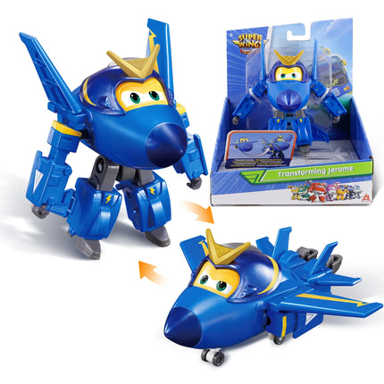 Super Wings 5 Inches Transforming Jett Dizzy Donnie Deformation Airplane Robot Action Figures Transformation Animation Kid Toys