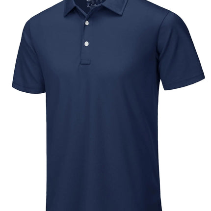 TACVASEN Summer Casual T-shirts Mens Short Sleeve Polo Shirts Button Down Work Shirts Quick Dry Tee Sports Fishing Golf Pullover
