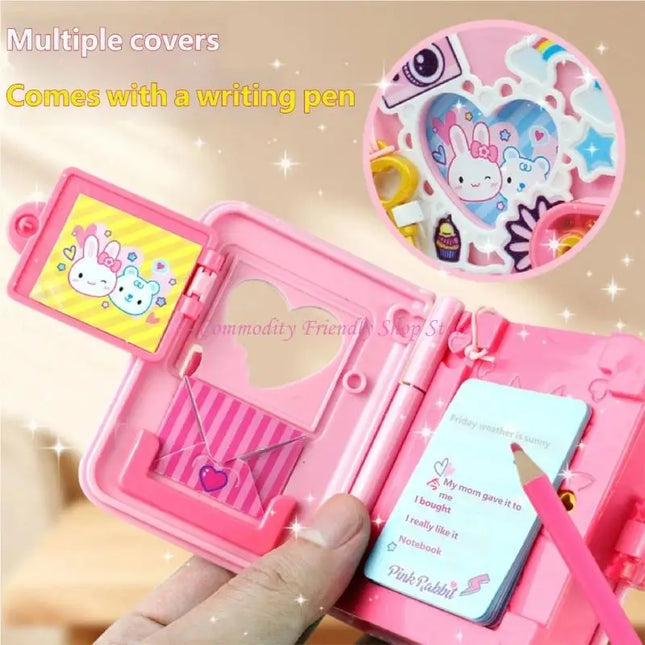 85AE Toddler Secret Diary Toy Notebook Craft Activity Notebook for Kids Expression
