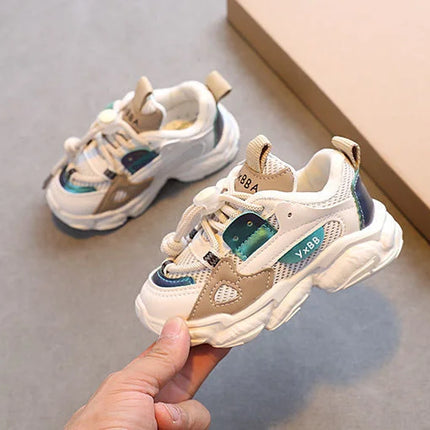 Size 21-36 Baby Toddler Shoes For Boys Girls Breathable Mesh Little Kids Casual Sneakers Non-slip Children Sport Shoes tenis