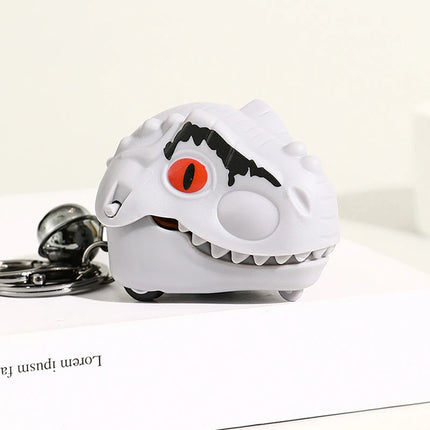 Funny Cute Cartoon Mouth Tooth Alligator Hand Keyring Children's Toy Biting Crocodile Game Keychain Women Men Gift Bag Pendant