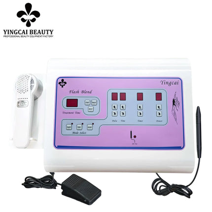 2025 Portable Electrolysis Epilators Removal Device Painless Electrolysis Machine Electric Needle Hair Removal for Men