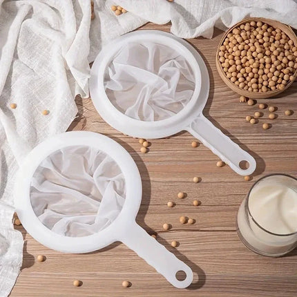Nylon Ultra-fine Filter Mesh Sieve Soy Juice Coffee Milk Food Strainer Spoon Kitchen  Gadgets 120/200/400 Mesh Filter