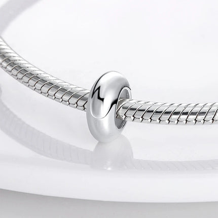 925 Silver Clasp Clip Spacer Stopper Beads Charms & Safety Chain  Clasp Charm Bead Fit Original Bracelet DIY Jewelry