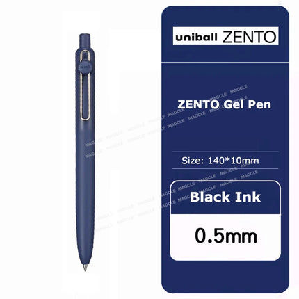 uniball ZENTO Standard 0.38/0.5mm Gel Pens,Water-Based Smooth Writing Roller Ball Pens Fit for a variety of occasions Stationery