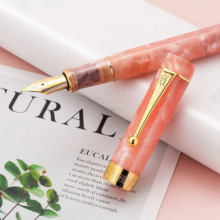 JINHAO 100 Centennial Resin Fountain Pen Arrow Shaped Pen Clip Golden Clip Business Office School Supplies Stationery PK 9019