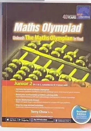 1 Book Sap Maths Olympiad Primary School Mathematical Thinking Training Exercise Math Questions in English Book