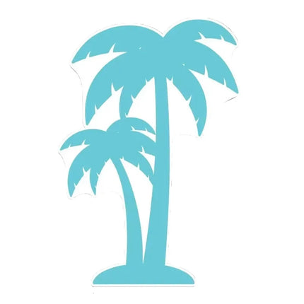 Coconut Tree Cutout Summer Tropical Party Foam Board Surfingboard KT Baord for Birthday Party Backdrop Baby Shower Decorations