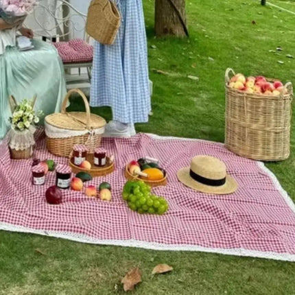 Picnic Mat Thick Waterproof Outdoor Blanket for Camping, Beach & Spring Outings, Portable & Foldable