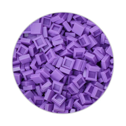 200/330/660pcs MOC Pixel Particles Plate Smooth 1x1 DIY Building Blocks Flat Square Bricks Halloween Christmas Children Toy 3070